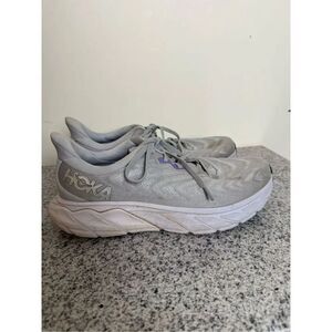 Hoka One One Arahi 6 Women's Size 9 1123195 Gray/Purple Sneaker Running Shoes